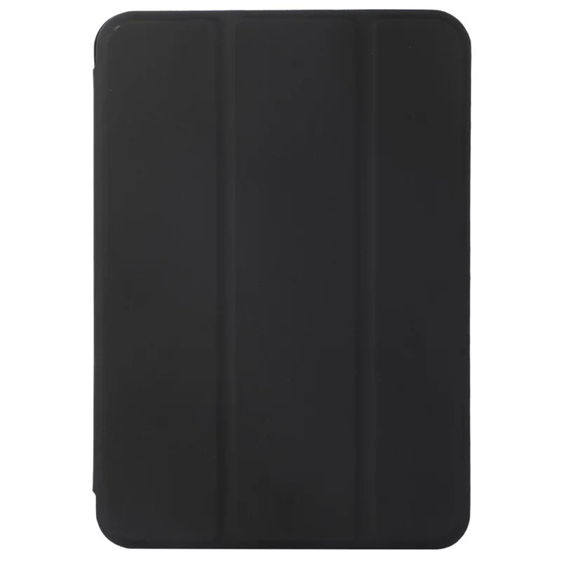 Folia do tabletu z poliuretanowej skóry PU i materiału PC, automatyczne budzenie/śpiące, magnetyczne zabezpieczenie, pełna ochrona, kolor czarny dla iPad (2025) / 10,9 cala (2022)