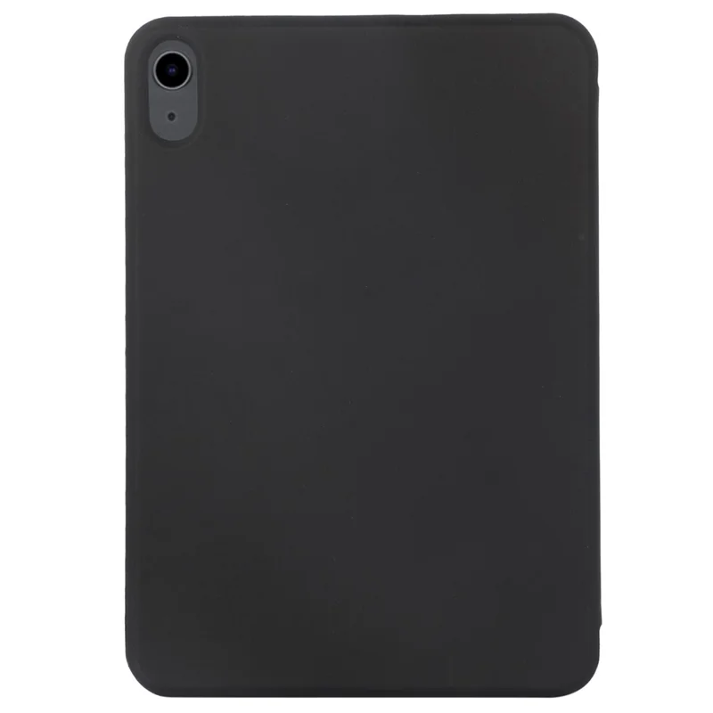 Folia do tabletu z poliuretanowej skóry PU i materiału PC, automatyczne budzenie/śpiące, magnetyczne zabezpieczenie, pełna ochrona, kolor czarny dla iPad (2025) / 10,9 cala (2022)