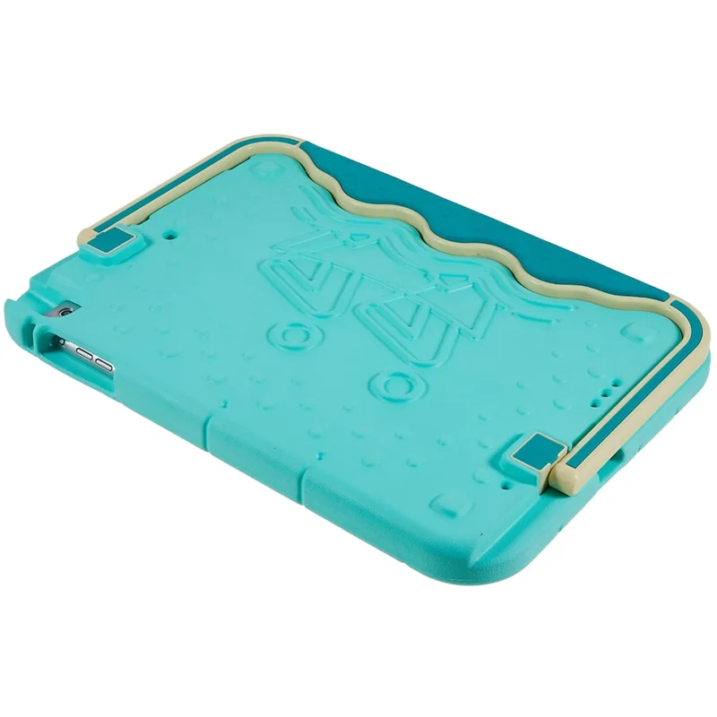 Til iPad Air (2013) / Air 2 / iPad 9,7 tommer (2017) / (2018) Padlebådsstil EVA + ABS stødfast taske Justérbar støtte til tablet - Blå