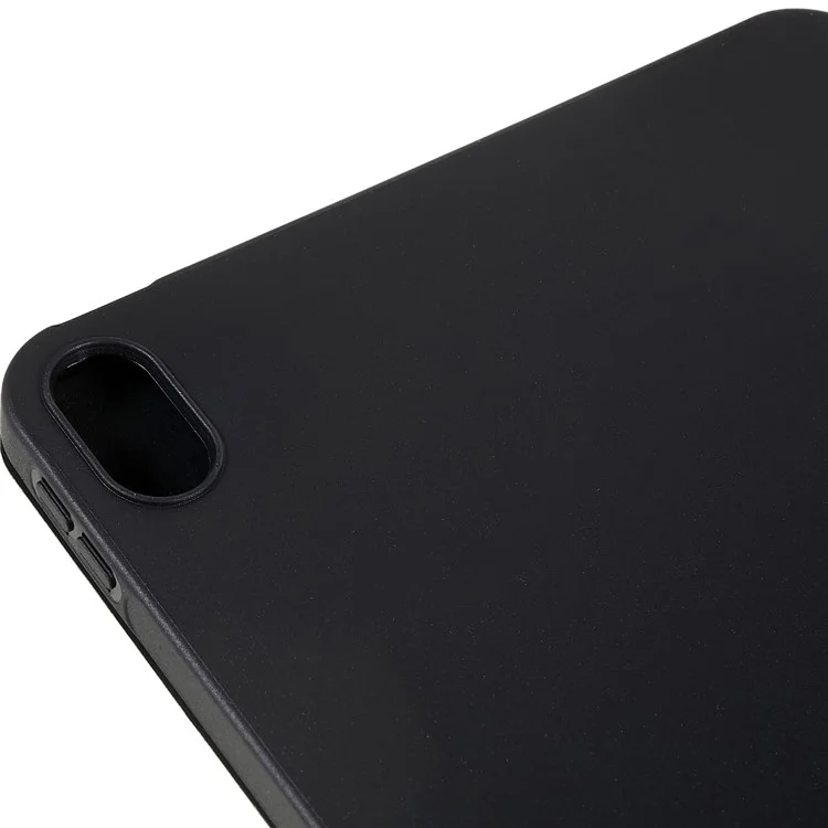 Pour iPad 10.9 (2022) Étui de tablette antichoc Réveil automatique / Mode Veille Étui en cuir PU avec support Origami - Noir