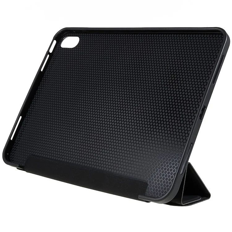 Pour iPad 10.9 (2022) Étui de tablette antichoc Réveil automatique / Mode Veille Étui en cuir PU avec support Origami - Noir