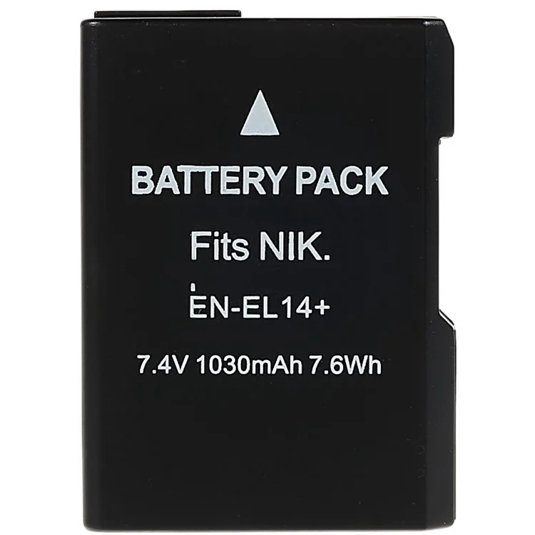 For Nikon D3100 / D3200 / D3300 / D3400 / D3500 / D5100 / D5200 / D5300 / D5500 7.40V 1030mAh Camera Battery Pack Assembly Part (Encode: EN-EL14+) (without Logo)