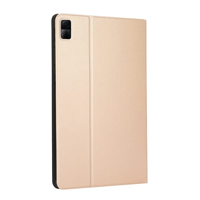 For Xiaomi Redmi Pad Shockproof Anti-scratch PU Leather Flip Case Tablet Stand Protective Cover - Gold