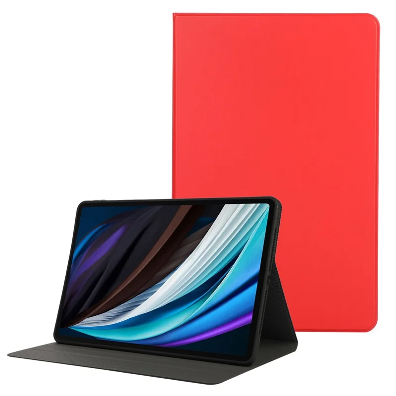 Für Xiaomi Redmi Pad Schockdicht Anti-kratzer PU Leder Flip Case Tablet Standschutzabdeckung - Rot