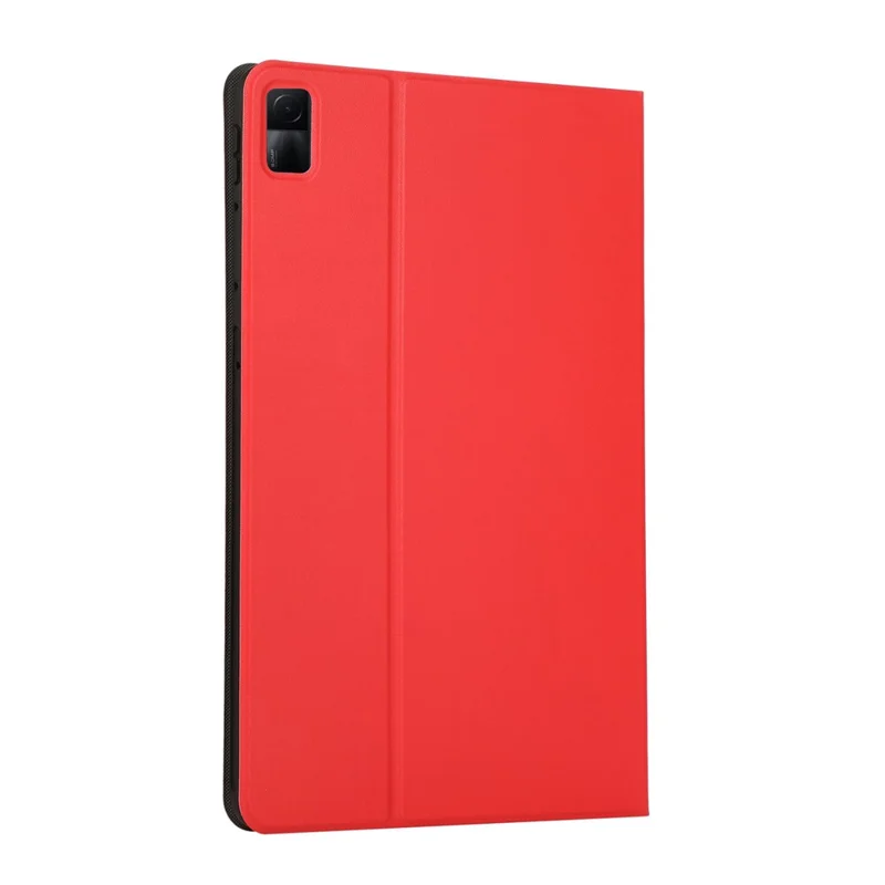 Für Xiaomi Redmi Pad Schockdicht Anti-kratzer PU Leder Flip Case Tablet Standschutzabdeckung - Rot