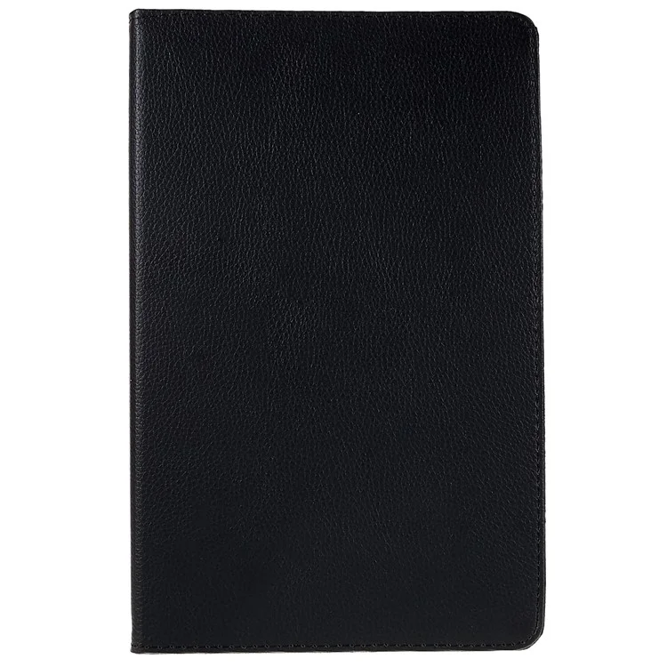 Para la Pestaña Lenovo P11.5 Más 2023 Case de Estuche de Tableta Giratoria PU Cubierta de Tableta a Prueba de Cuero Con Banda Elástica - Negro