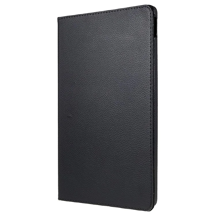 Para la Pestaña Lenovo P11.5 Más 2023 Case de Estuche de Tableta Giratoria PU Cubierta de Tableta a Prueba de Cuero Con Banda Elástica - Negro