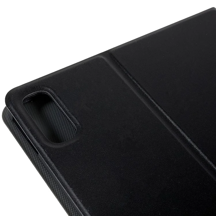 For Lenovo Tab  P11.5 Plus 2023 Drop-proof PU Leather Flip Tablet Case Stand Protective Cover - Black