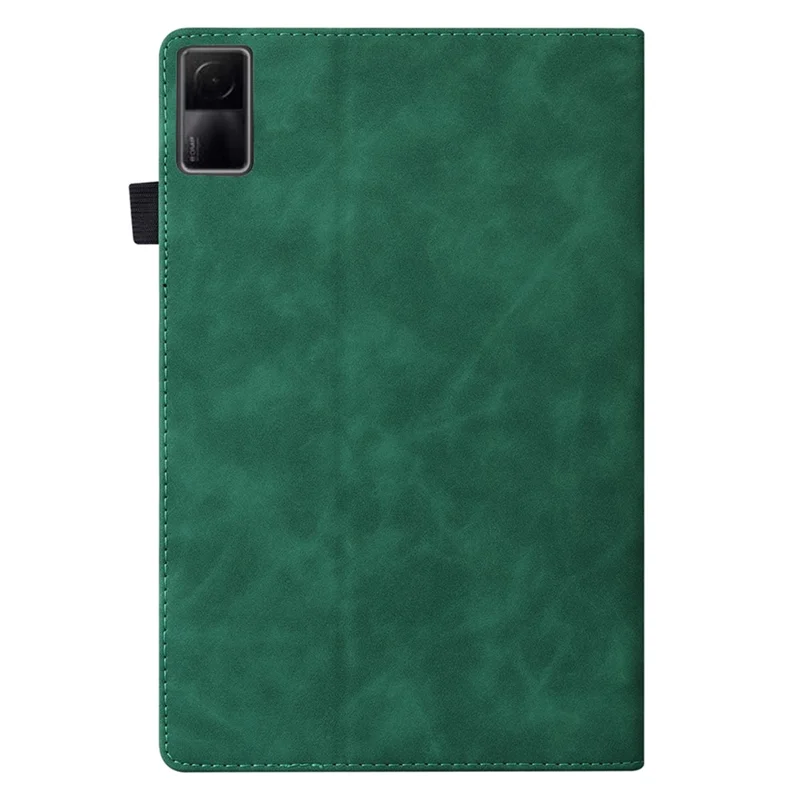 Para Xiaomi Redmi PU PU Leather Business Folio Folio Stand Billet Billet de la Banda de Protección Completa Case de Tableta Con Soporte de Lápiz - Verde