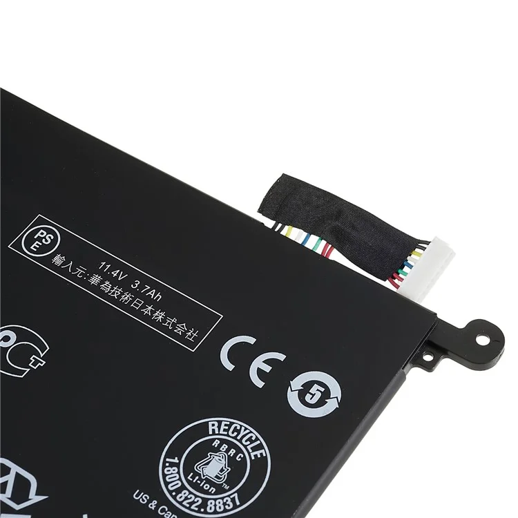 For Huawei Matebook D 2018 11.40V 3700mAh Rechargeable Li-ion Polymer Laptop Battery Assembly Part (Encode: HB46K497ECW)