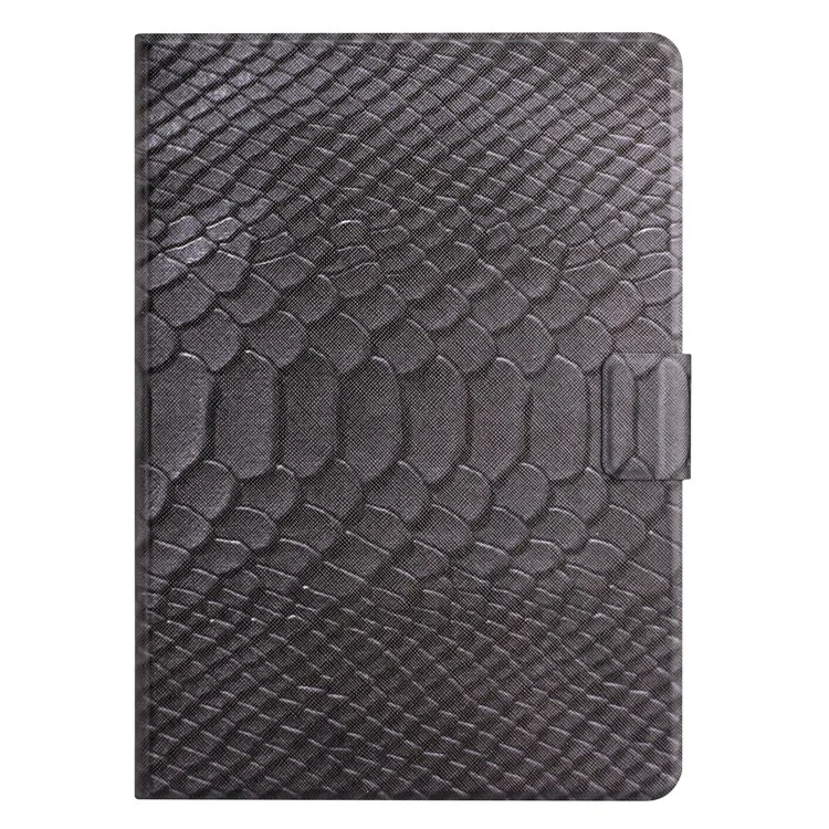 Für Samsung Galaxy Tab S6 Lite (2024) / S6 Lite (2022) / S6 Lite (2020) SM-P610 / P615 PU-Lederetui Krokodilmuster - Schwarz