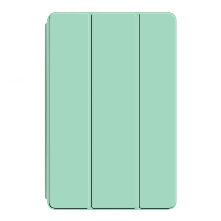 Per Lenovo Tab P11 Gen 2 Trifold Stand Tablet Case PU Leather Soft TPU Full-Body Protective Cover - Verde
