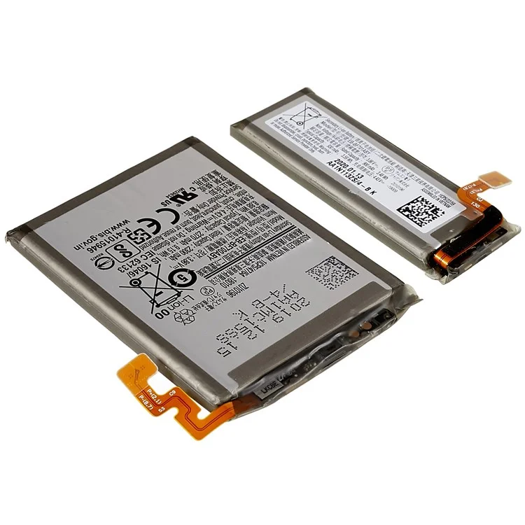 For Samsung Galaxy Z Flip 3.86V 2300mAh Li-ion Battery Assembly Part (Encode: EB-BF701ABY / EB-BF700ABY)