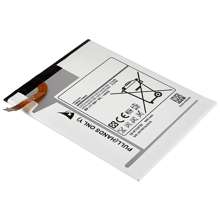 For Samsung Galaxy Tab 4 7.0 3.8V 4000mAh Li-ion Polymer Battery Assembly Part (Encode: EB-BT230FBE) (without Logo)