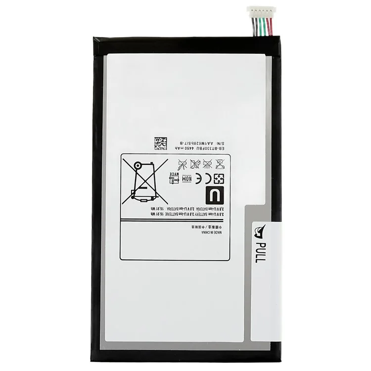 Per Samsung Galaxy Tab 4 8.0 3.8V 4450mah Li-ion Polymer Battery Parte (codifica: EB-BT330FBU) (senza Logo)