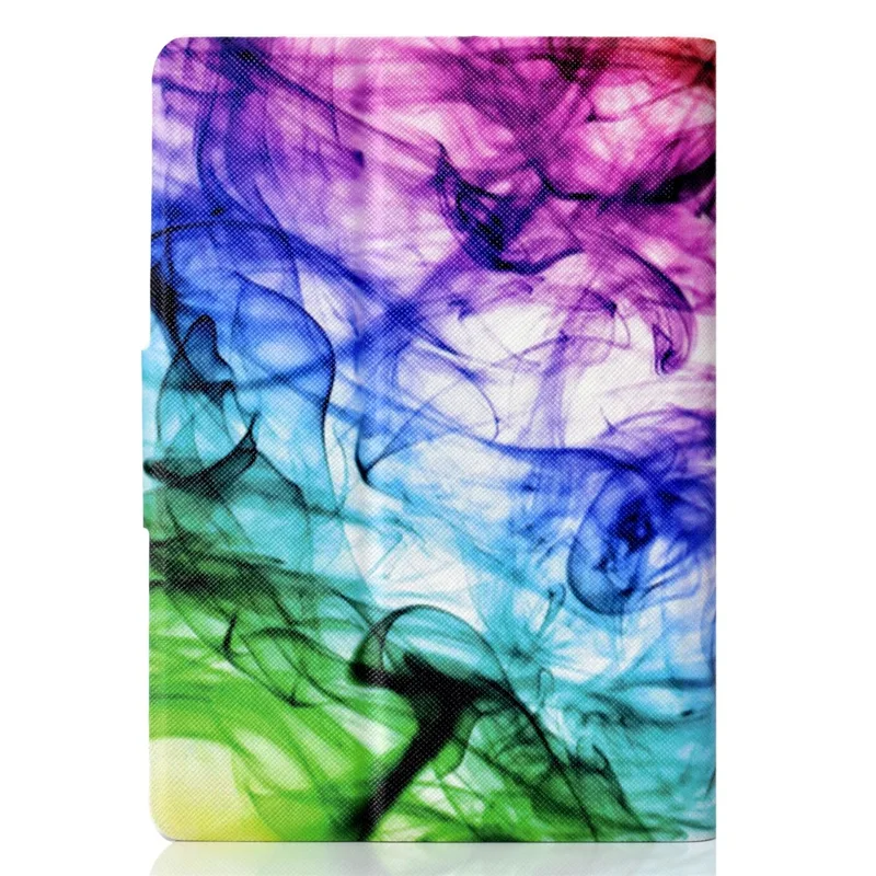 For Amazon Kindle Youth Edition 2022 Pattern Printing Flip Tablet Case PU Leather Card Holder Stand Magnetic Cover - Smoke