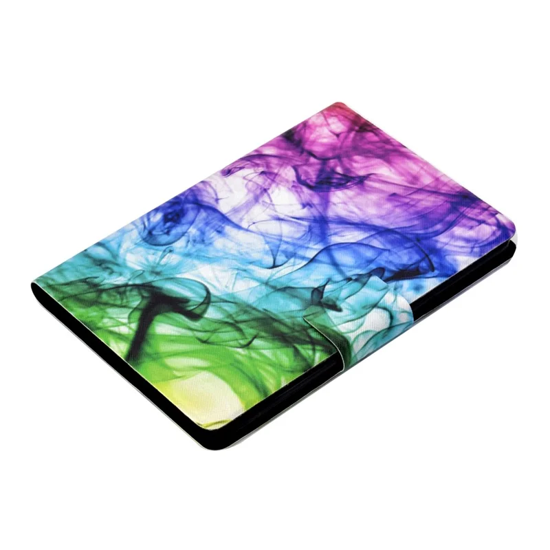 For Amazon Kindle Youth Edition 2022 Pattern Printing Flip Tablet Case PU Leather Card Holder Stand Magnetic Cover - Smoke