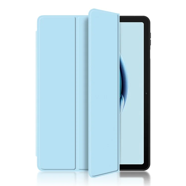 Para Huawei Matepad SE 10,4 Polegadas 2022 Tri-fold Stand Protetive Folio Tablet Caso PU Couro à Prova de Choques Tampa de Tablet - Azul