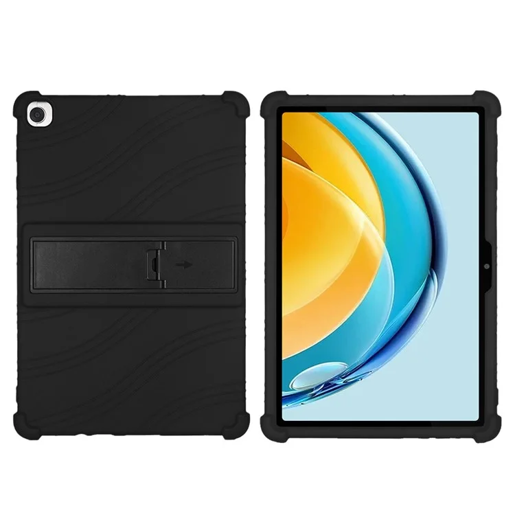 Para Huawei MatePad SE 10.4 polegadas Capa de Tablet Silicone Macio PC Suporte Absorção de Choque Capa de Tablet - Preto