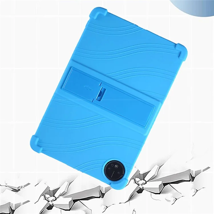 Для Huawei MatePad Pro 11 (2022) Мягкий силиконовый чехол для планшета ПК Подставка Ударостойкий чехол для планшета - Оранжевый
