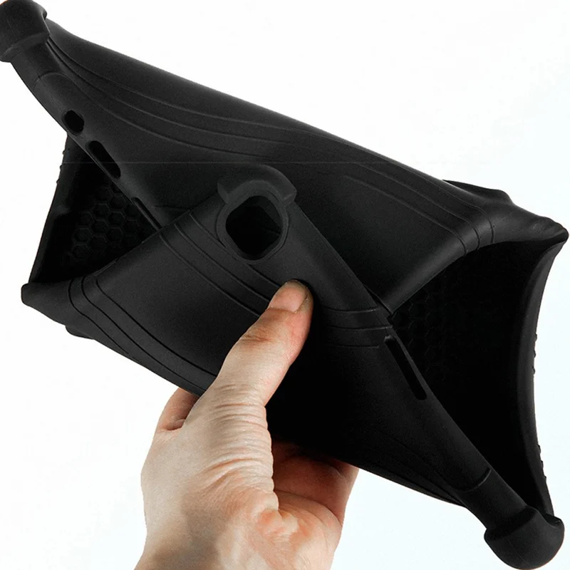 Funda de silicona suave para Honor Pad 7 de 10.1 pulgadas de 2020, funda protectora para tableta con diseño de soporte de PC - Azul oscuro