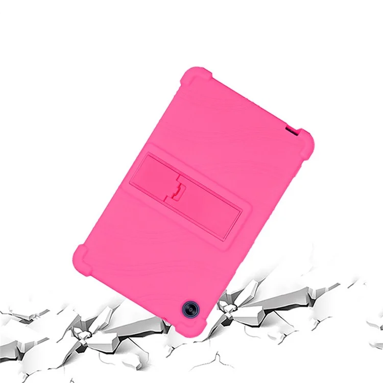 Protective Cover for Huawei MatePad T8 8-inch 2020 (KOB2-L09 / W09), Soft Silicone Tablet Case with PC Kickstand - Sky Blue