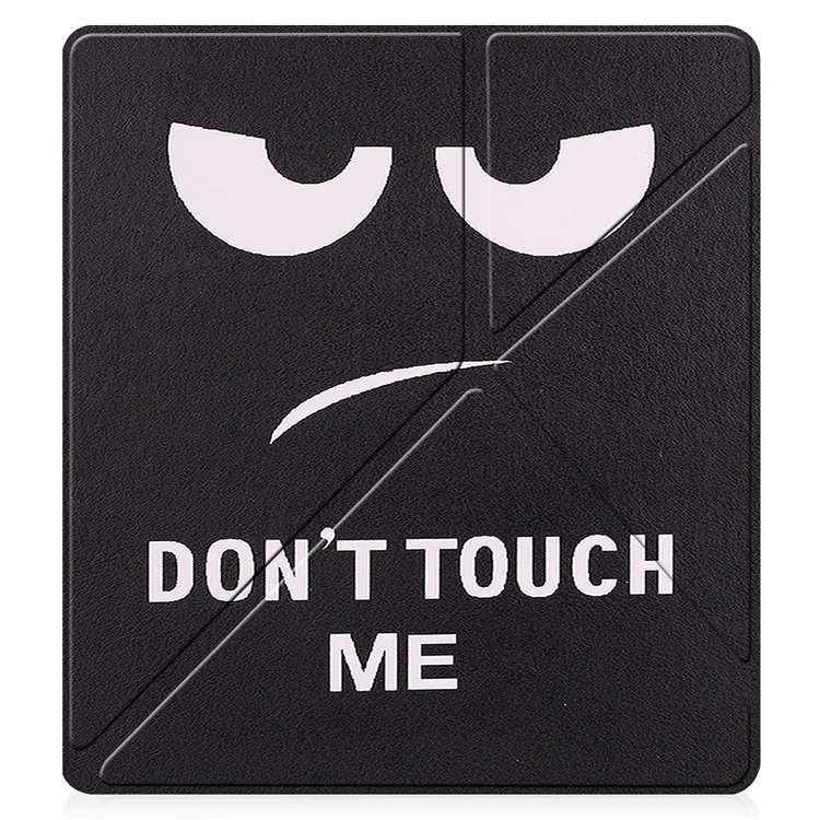Pour Amazon Kindle Scribe Pattern Printing Design Leather E-Reader Case Origami Stand Cover E-book Reader Shell avec Auto Wake / Sleep - Big Eyes