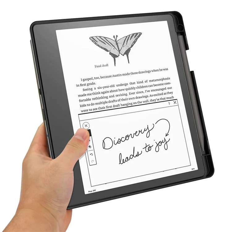 Pour Amazon Kindle Scribe Motif d'impression Conception Cuir Housse de Liseuse Origami Stand Couverture Coque de Liseuse Électronique avec Réveil / Veille Automatique - Ciel Étoilé
