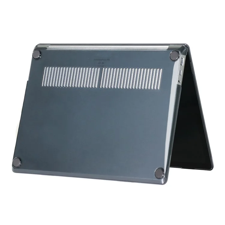 Pour Microsoft Surface Laptop 3 / 4 / 5 (1868 / 1951) Version Clavier Métal Étui de Protection PC Cristal Dur Résistant aux Chocs Étui pour Ordinateur Portable Notebook - Noir