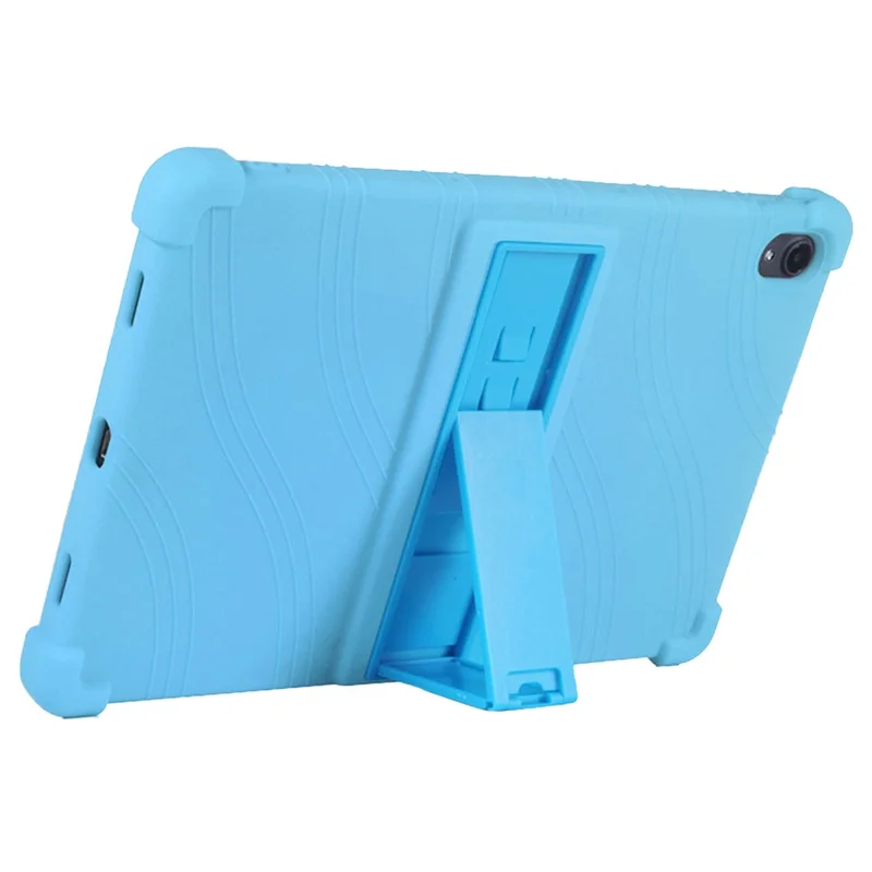 For Lenovo Tab K11 TB-J606N Silicone Tablet Case Kickstand Shockproof Protective Cover - Multi-color