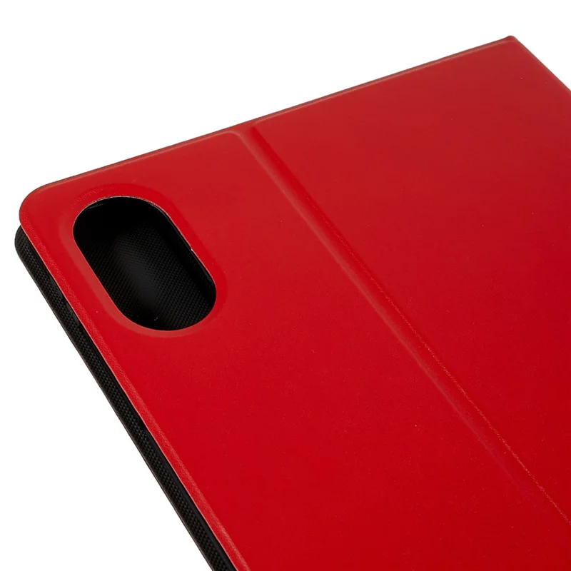 For Honor Pad V8 Pro Folding PU Leather Stand Shell Cover Full Body Protection Tablet Case - Red