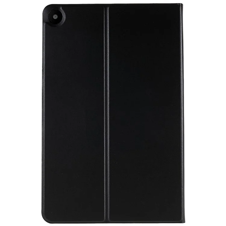 Capa de Couro PU para Huawei MatePad SE 10.4 polegadas, Capa Protetora de Tablet com Suporte - Preta