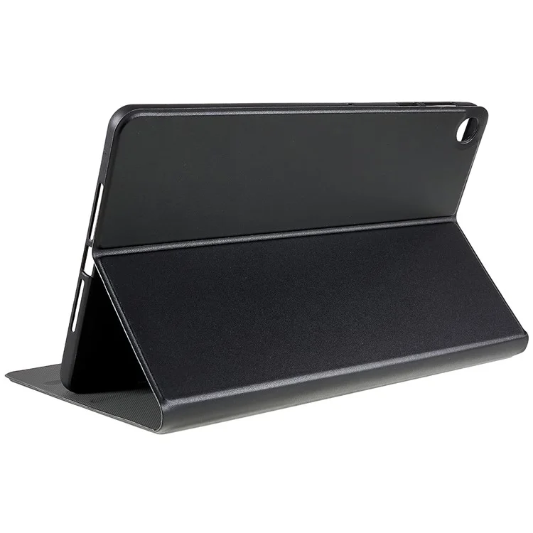 Capa de Couro PU para Huawei MatePad SE 10.4 polegadas, Capa Protetora de Tablet com Suporte - Preta