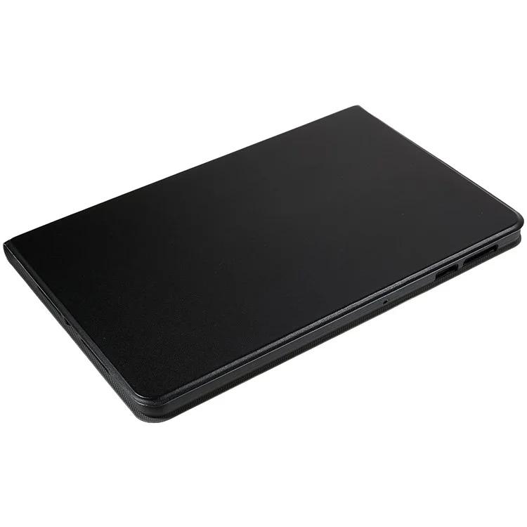 Capa de Couro PU para Huawei MatePad SE 10.4 polegadas, Capa Protetora de Tablet com Suporte - Preta