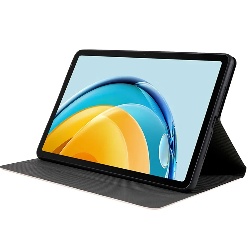 PU Leather Tablet Case for Huawei MatePad SE 10.4-inch, Stand Protective Tablet Cover - Rose Gold