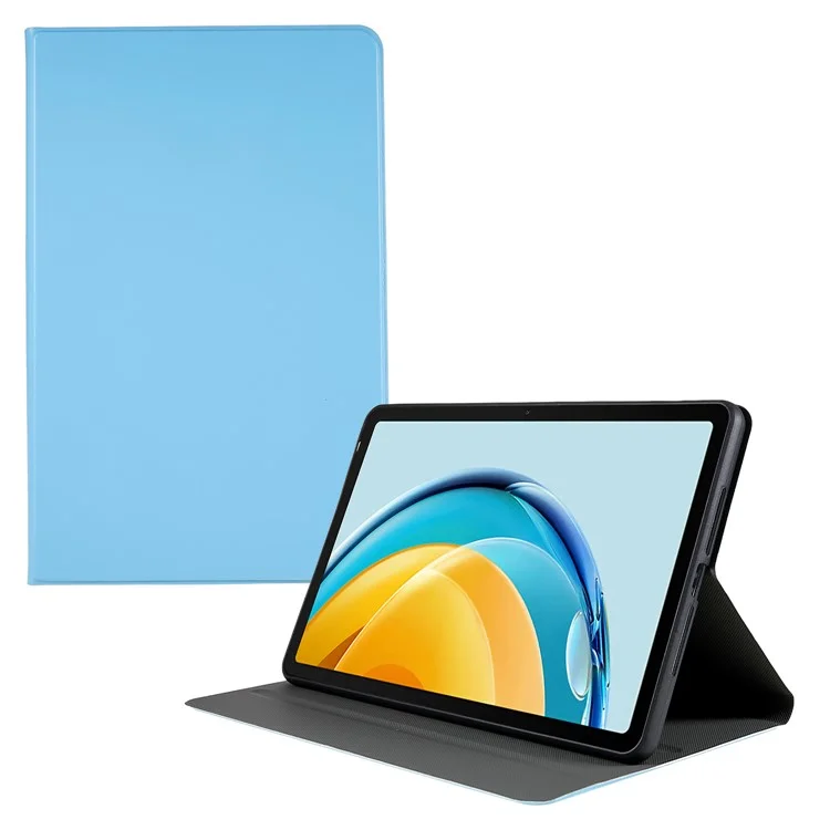 Étui de tablette en cuir PU pour Huawei MatePad SE 10,4 pouces, étui de protection de tablette avec support - Bleu ciel