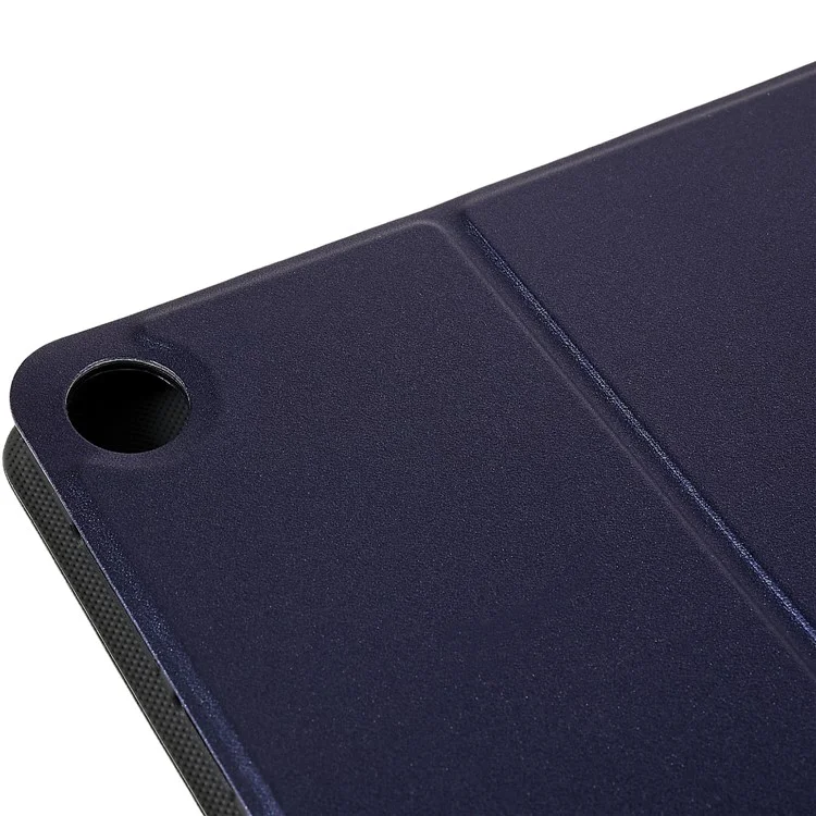 Funda de Tablet de Cuero de PU para Huawei MatePad SE de 10.4 pulgadas, Funda Protectora de Tablet con Soporte - Azul