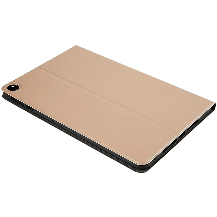 PU Leather Tablet Case for Huawei MatePad SE 10.4-inch, Stand Protective Tablet Cover - Gold