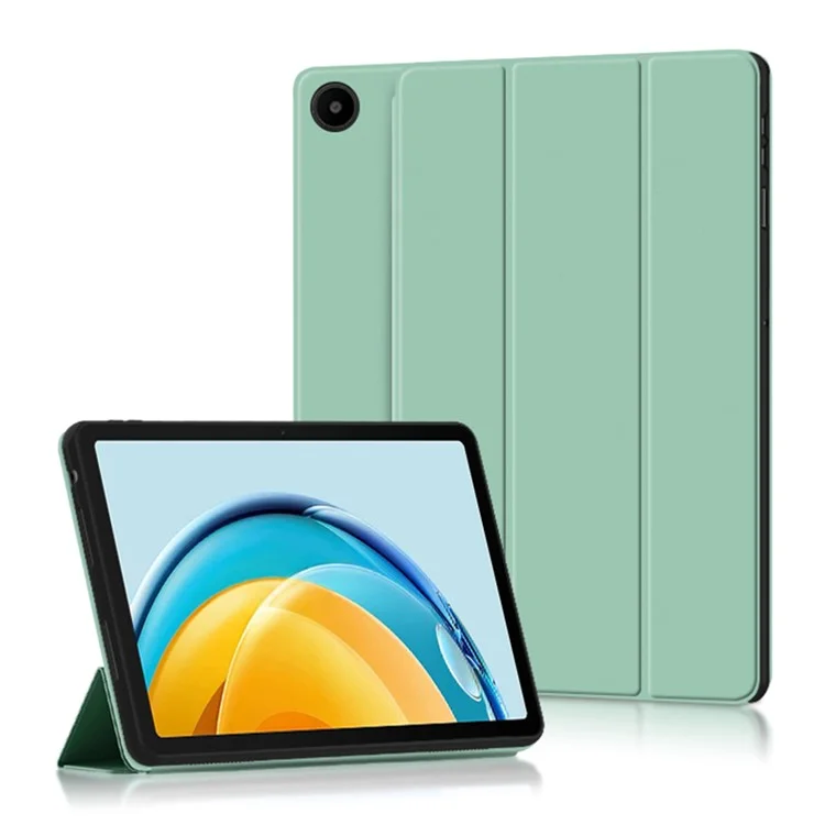 Чехол-подставка для планшета Huawei MatePad SE 10.4 дюйма, трехстворчатый, из искусственной кожи, защитный, цвет: синий