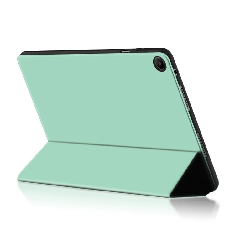Чехол-подставка для планшета Huawei MatePad SE 10.4 дюйма, трехстворчатый, из искусственной кожи, защитный, цвет: синий