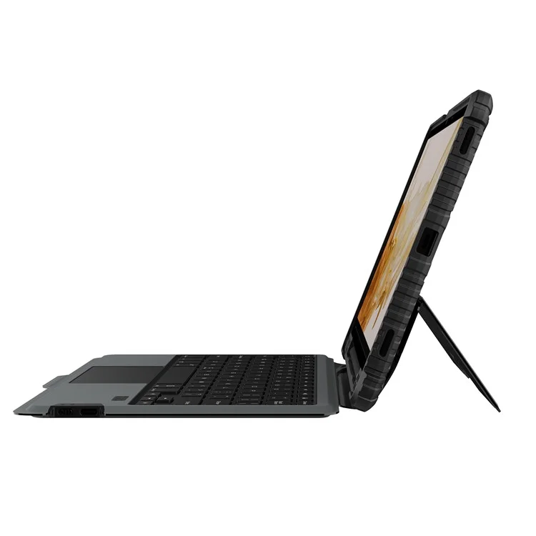 NILLKIN Keyboard Case for Samsung Galaxy Tab S8 Auto Sleep / Wake PU Leather Tablet Protective Case + Bluetooth-compatible Keyboard with Touchpad