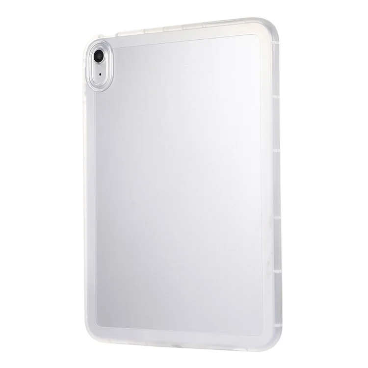 For iPad (2025) / 10.9 (2022) Case Soft TPU Corner Cushion Tablet Cover - White
