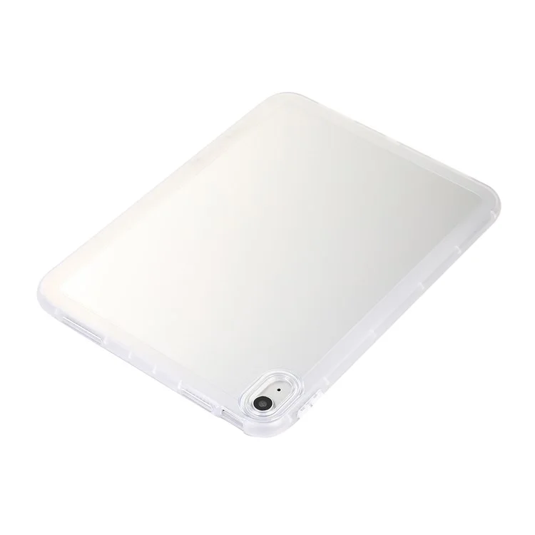 For iPad (2025) / 10.9 (2022) Case Soft TPU Corner Cushion Tablet Cover - White