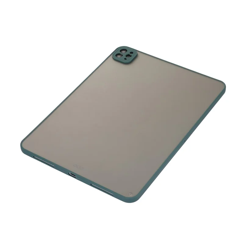For iPad Pro 11 (2020) / (2021) / (2022) Hard PC + TPU Slim Case Skin-Touch Shockproof Tablet Cover - Green