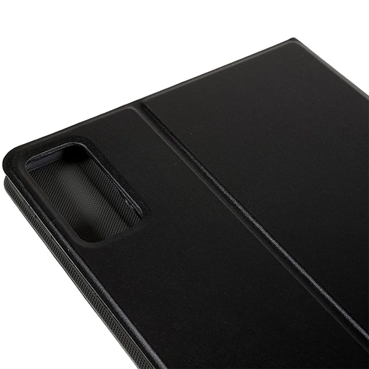 Para Xiaomi Redmi Pad Capa de Tablet em Couro PU + TPU, Suporte Flip, Capa Protetora - Preto