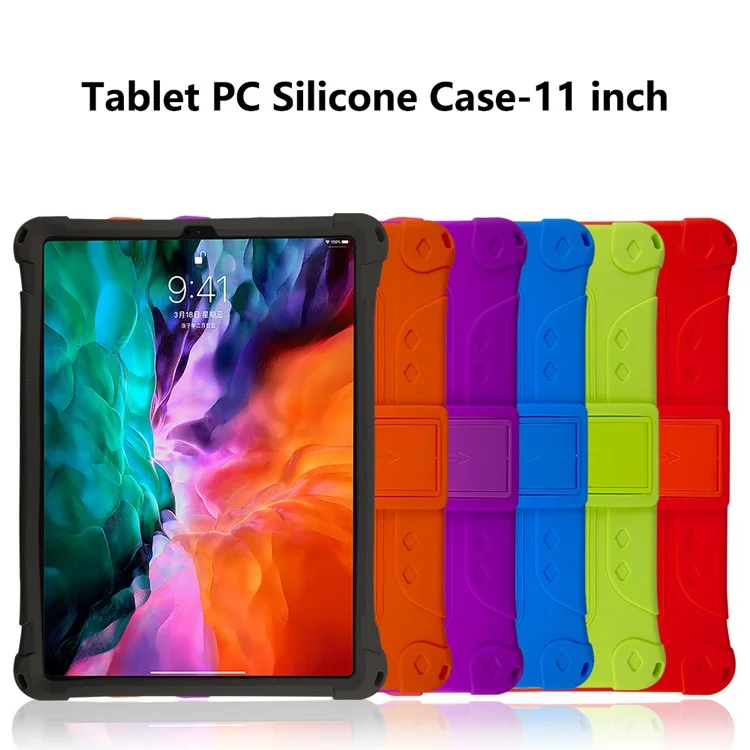 Pour Ipad Pro 12.9 (2018) / (2020) / (2021) / (2022) Tablet Tablet Case de Protection en Silicone Douce Silicone - Vert