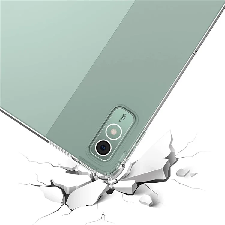 Étui de protection antichoc pour Lenovo Tab P11 Gen 2, Housse de protection en TPU avec film en verre trempé