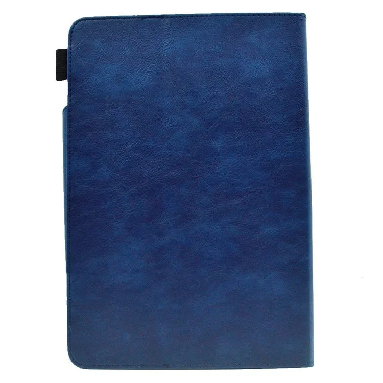 Étui Universel en Cuir PU Pour Couverture de Comprimés de Portefeuille de Tablette de Tablette de 8 Pouces (style Léger Léger) - Bleu