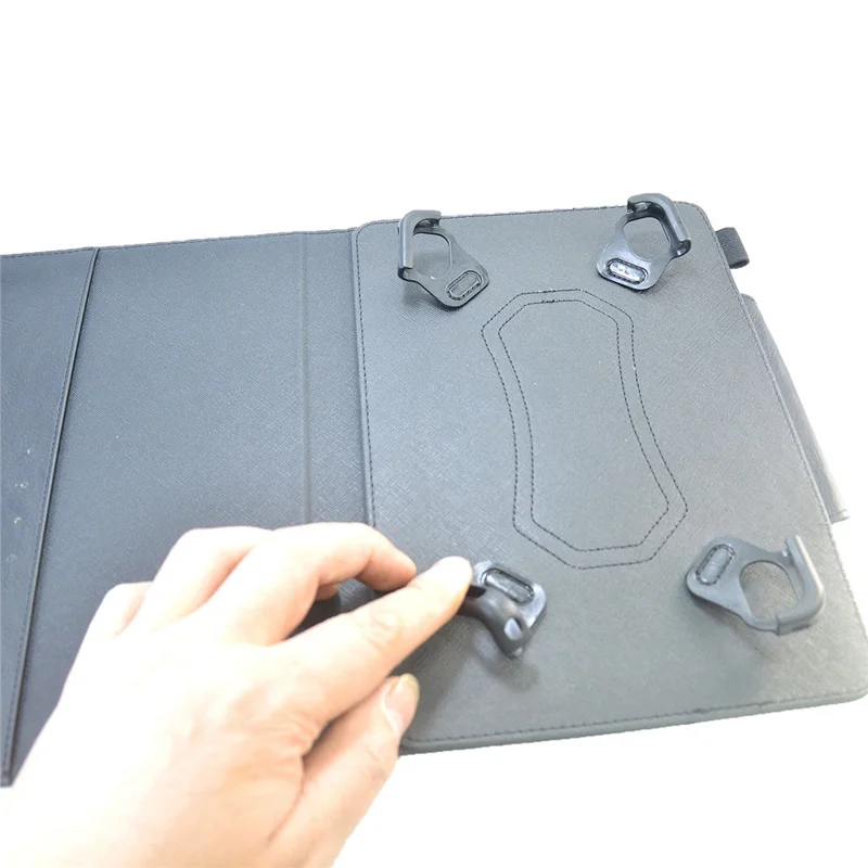 Universal PU Leather Case for 8-inch Tablet Stand Wallet Tablet Cover (Slim Lightweight Style) - Pink