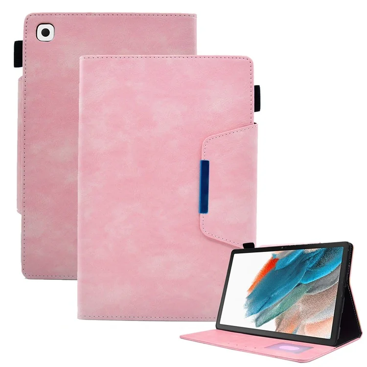 For Samsung Galaxy Tab A 8.0 (2019) SM-T290 (Wi-Fi) / SM-T295 (LTE) Tablet Case Leather Business Slim Stand Cover - Pink